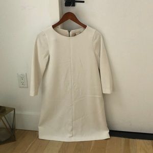 White long sleeve Alice and Olivia dress